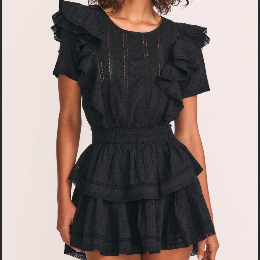 LoveShackFancy Natasha Mini Dress